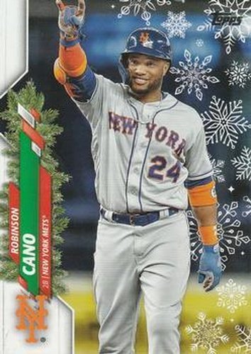 #HW106 Robinson Cano - New York Mets - 2020 Topps Holiday Baseball