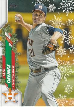 #HW10 Zack Greinke - Houston Astros - 2020 Topps Holiday Baseball