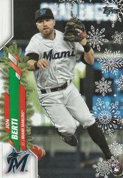 #HW12 Jon Berti - Miami Marlins - 2020 Topps Holiday Baseball