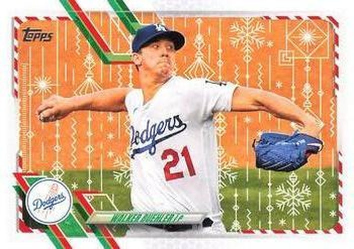 #HW13 Walker Buehler - Los Angeles Dodgers - 2021 Topps Holiday Baseball