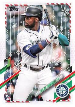 #HW154 Taylor Trammell - Seattle Mariners - 2021 Topps Holiday Baseball