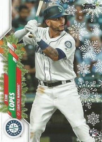 #HW15 Tim Lopes - Seattle Mariners - 2020 Topps Holiday Baseball