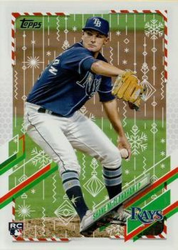 #HW165 Shane McClanahan - Tampa Bay Rays - 2021 Topps Holiday Baseball