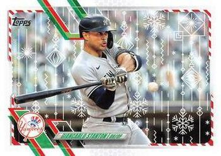#HW16 Giancarlo Stanton - New York Yankees - 2021 Topps Holiday Baseball