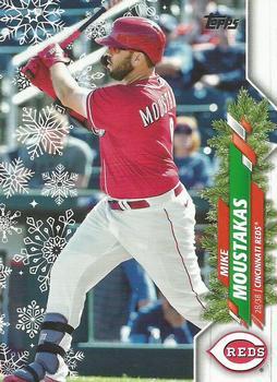 #HW16 Mike Moustakas - Cincinnati Reds - 2020 Topps Holiday Baseball
