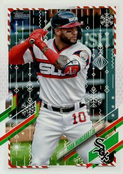 #HW175 Yoan Moncada - Chicago White Sox - 2021 Topps Holiday Baseball