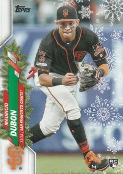 #HW177 Mauricio Dubon - San Francisco Giants - 2020 Topps Holiday Baseball