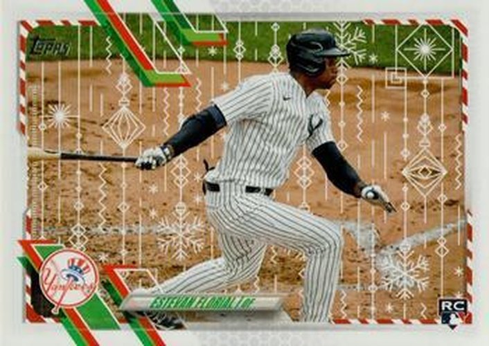 #HW181 Estevan Florial - New York Yankees - 2021 Topps Holiday Baseball