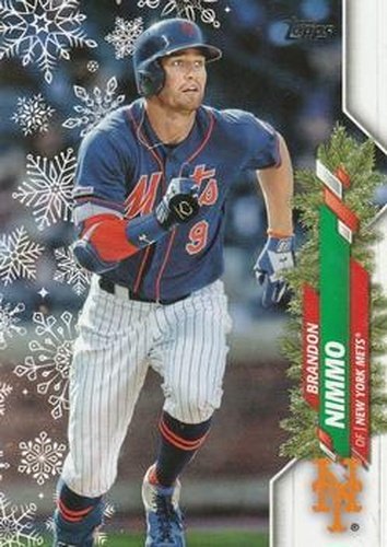 #HW185 Brandon Nimmo - New York Mets - 2020 Topps Holiday Baseball