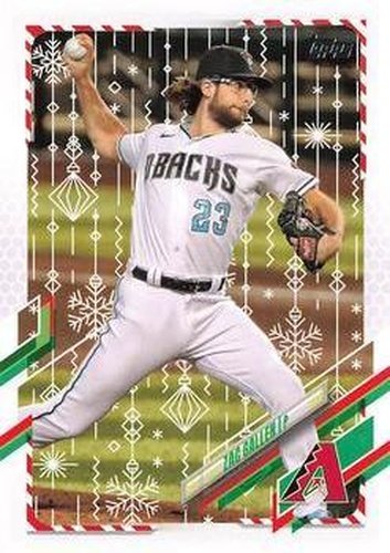 #HW186 Zac Gallen - Arizona Diamondbacks - 2021 Topps Holiday Baseball
