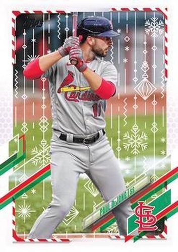 #HW209 Paul DeJong - St. Louis Cardinals - 2021 Topps Holiday Baseball