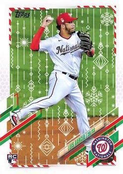 #HW216 Luis Garcia - Washington Nationals - 2021 Topps Holiday Baseball