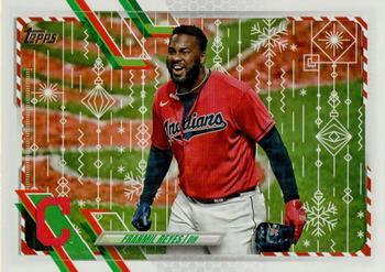 #HW25 Franmil Reyes - Cleveland Indians - 2021 Topps Holiday Baseball