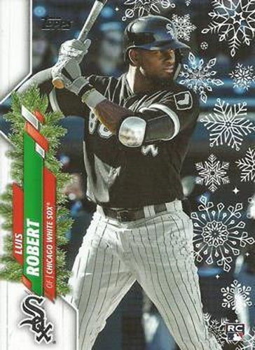 #HW2a Luis Robert - Chicago White Sox - 2020 Topps Holiday Baseball