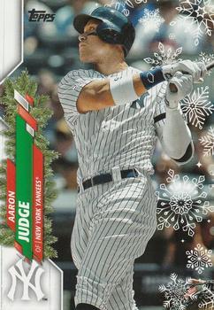 #HW38a Aaron Judge - New York Yankees - 2020 Topps Holiday Baseball