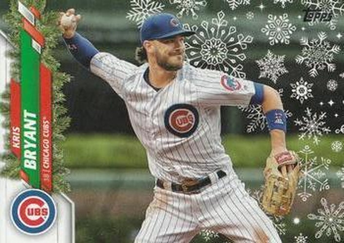 #HW63a Kris Bryant - Chicago Cubs - 2020 Topps Holiday Baseball