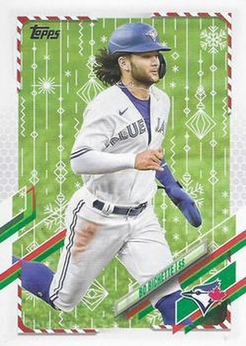 #HW6 Bo Bichette - Toronto Blue Jays - 2021 Topps Holiday Baseball