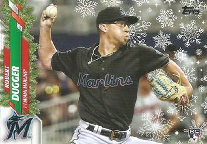 #HW79 Robert Dugger - Miami Marlins - 2020 Topps Holiday Baseball