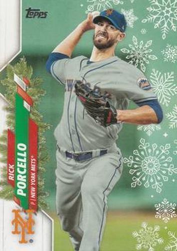 #HW7 Rick Porcello - New York Mets - 2020 Topps Holiday Baseball