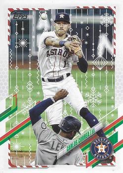 #HW8 Carlos Correa - Houston Astros - 2021 Topps Holiday Baseball