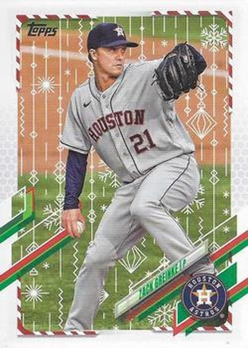 #HW9 Zack Greinke - Houston Astros - 2021 Topps Holiday Baseball
