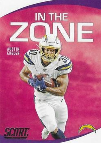 #IZ-AE Austin Ekeler - Los Angeles Chargers - 2020 Score - In the Zone Football