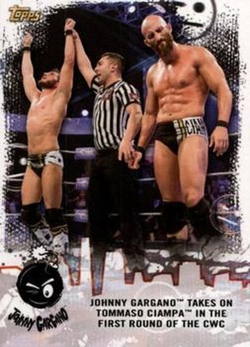 #JG-3 Johnny Gargano / Tommaso Ciampa - 2020 Topps WWE NXT - Johnny Gargano Tribute Wrestling