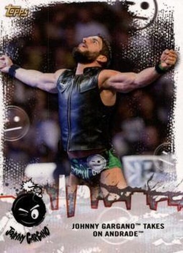 #JG-8 Johnny Gargano / Andrade - 2020 Topps WWE NXT - Johnny Gargano Tribute Wrestling