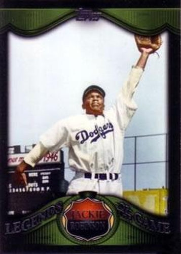 #LG13 Jackie Robinson - Brooklyn Dodgers - 2009 Topps - Legends of the Game Baseball