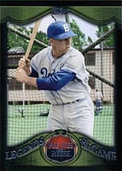 #LG15 Pee Wee Reese - Brooklyn Dodgers - 2009 Topps - Legends of the Game Baseball