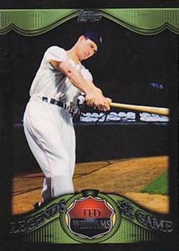 #LG17 Ted Williams - Boston Red Sox - 2009 Topps - Legends of the Game Baseball