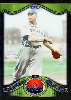 #LG1 Cy Young - Cleveland Naps - 2009 Topps - Legends of the Game Baseball