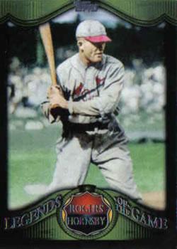 #LG9 Rogers Hornsby - St. Louis Cardinals - 2009 Topps - Legends of the Game Baseball