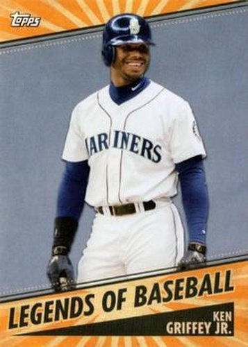 #LOB-11 Ken Griffey Jr. - Seattle Mariners - 2021 Topps Opening Day Baseball - Legends of Baseball