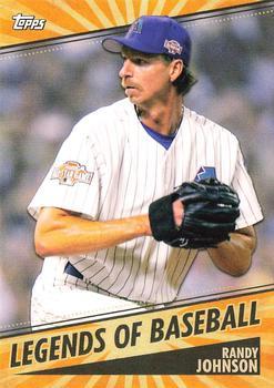 #LOB-15 Randy Johnson - Arizona Diamondbacks - 2021 Topps Opening Day Baseball - Legends of Baseball