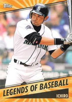 #LOB-20 Ichiro - Seattle Mariners - 2021 Topps Opening Day Baseball - Legends of Baseball
