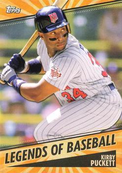 #LOB-21 Kirby Puckett - Minnesota Twins - 2021 Topps Opening Day Baseball - Legends of Baseball