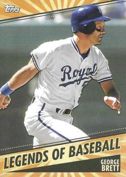 #LOB-5 George Brett - Kansas City Royals - 2021 Topps Opening Day Baseball - Legends of Baseball