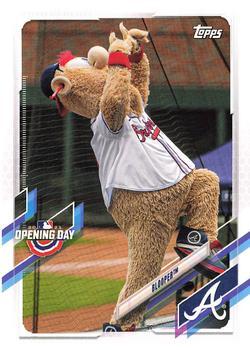 #M-11 Blooper - Atlanta Braves - 2021 Topps Opening Day Baseball - Mascots