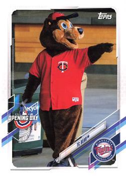 #M-17 TC Bear - Minnesota Twins - 2021 Topps Opening Day Baseball - Mascots