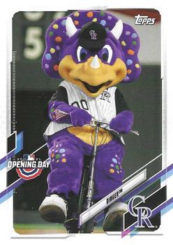 #M-4 Dinger - Colorado Rockies - 2021 Topps Opening Day Baseball - Mascots