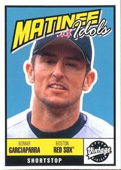 #M11 Nomar Garciaparra - Boston Red Sox - 2001 Upper Deck Vintage - Matinee Idols Baseball