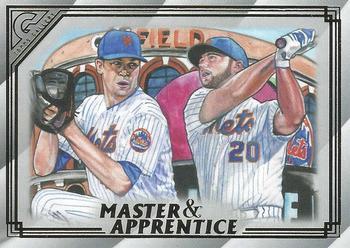 #MA-5 Jacob DeGrom / Pete Alonso - New York Mets - 2020 Topps Gallery - Master & Apprentice Baseball