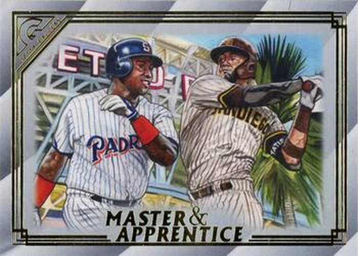 #MA-7 Tony Gwynn / Fernando Tatis, Jr. - San Diego Padres - 2020 Topps Gallery - Master & Apprentice Baseball