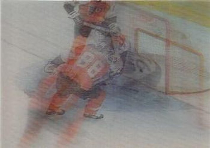 #McD25 Eric Lindros - Philadelphia Flyers - 1996-97 Pinnacle McDonald's 3D Ice Breakers Hockey