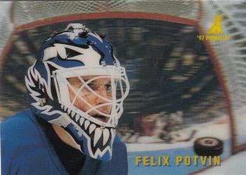 #McD38 Felix Potvin - Toronto Maple Leafs - 1996-97 Pinnacle McDonald's 3D Ice Breakers Hockey