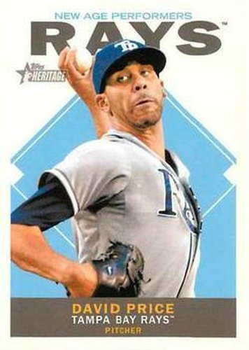 #NAP-DP David Price - Tampa Bay Rays - 2013 Topps Heritage - New Age Performers Baseball