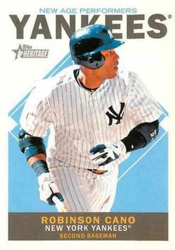 #NAP-RC Robinson Cano - New York Yankees - 2013 Topps Heritage - New Age Performers Baseball