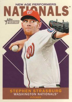 #NAP-SS Stephen Strasburg - Washington Nationals - 2013 Topps Heritage - New Age Performers Baseball