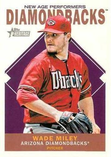 #NAP-WM Wade Miley - Arizona Diamondbacks - 2013 Topps Heritage - New Age Performers Baseball